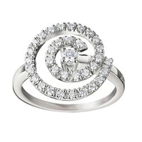 Anello Salvini Donna in Oro bianco Diamante 0.36 Ct 20016710 - 20016710